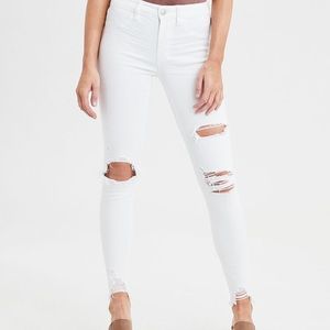 American eagle White jeans